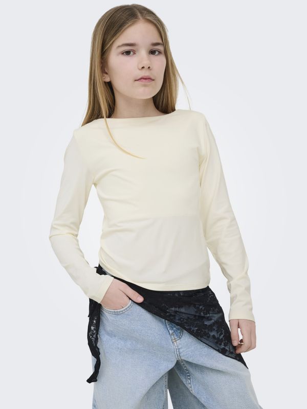Kogea vendbar offwhite tynn genser