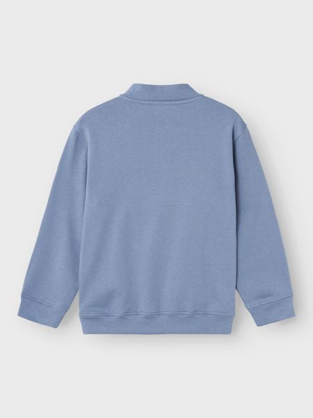 Name it, Nkmfrenzo dueblå genser m/glidelås