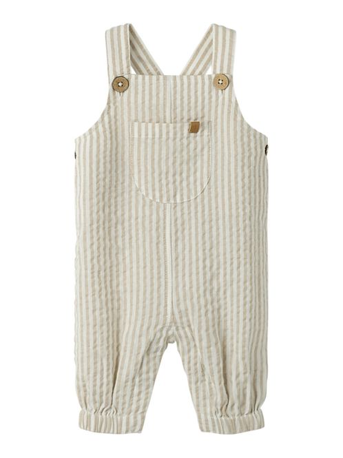 Hovedbilde Nbmfausto beige/offwhite stripete overall