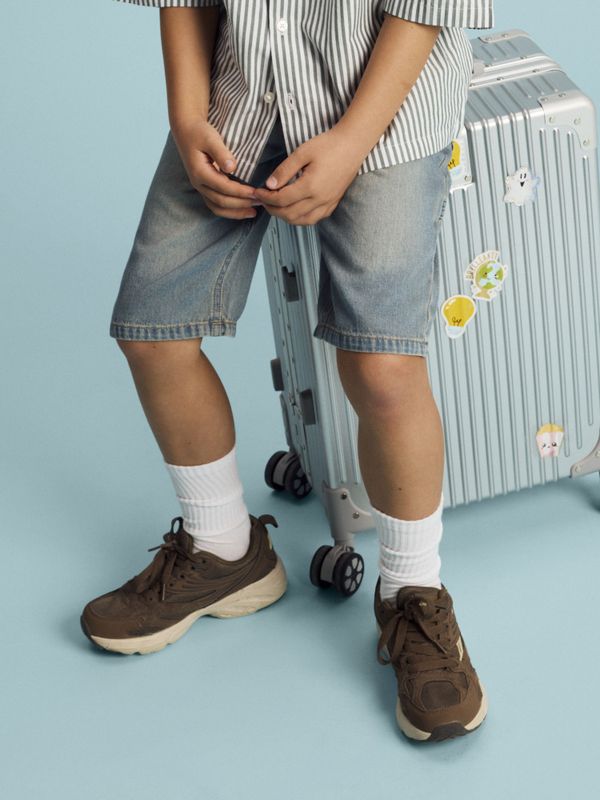 Nkmryan mellomblå denim bermudashorts