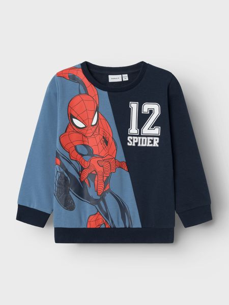 Name it, Nmmjakio blå Spiderman genser