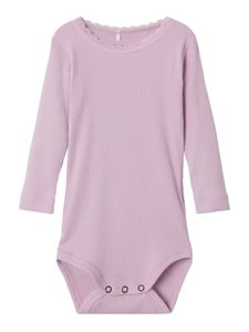 Hovedbilde Name it, Nbfkab lillarosa ribbet body