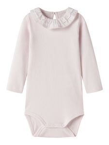 Hovedbilde Nbffloris lyserosa ribbet body med krage