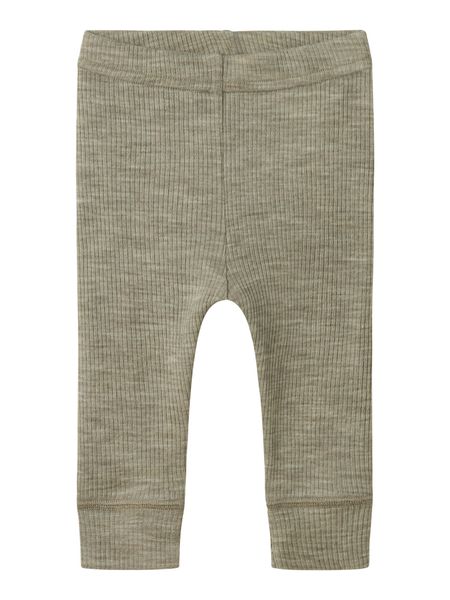 Name it, Nbnwax lys grågrønn ull longs
