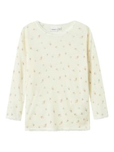 Hovedbilde Name it, Nmfwang offwhite ullgenser m/blomster