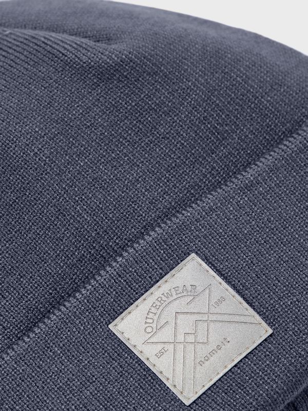 Nmnmoso mørkeblå lue m/vindstopper