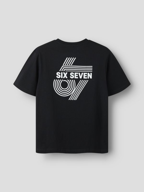 Nkmhridoj svart SIX SEVEN t-skjorte