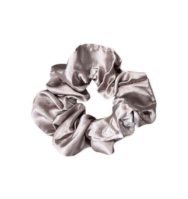Hovedbilde Scrunchie, Lys grålilla