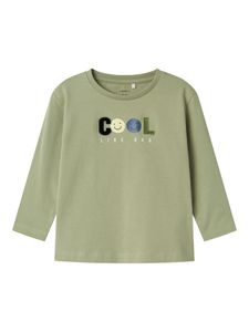 Hovedbilde Name it, Nmmshine lysegr&oslash;nn genser m/cool