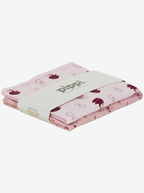 Pippi, 2-pk rosa kosetepper