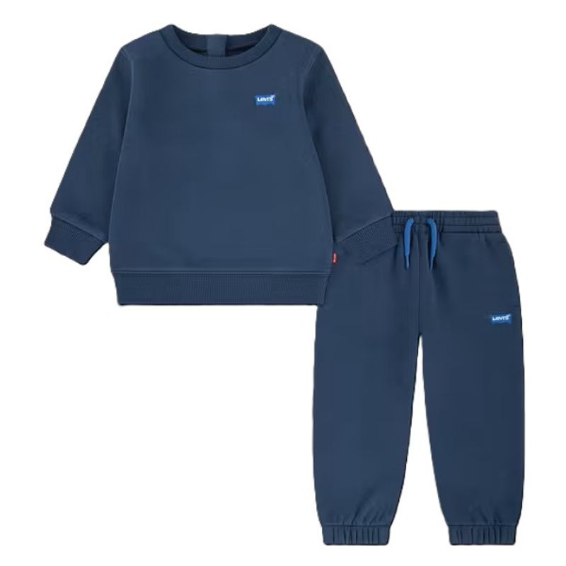 Levi's gråblå baby joggedress