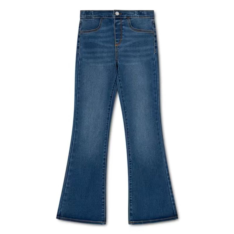 Levi's, Pull on mellomblå flare jeans
