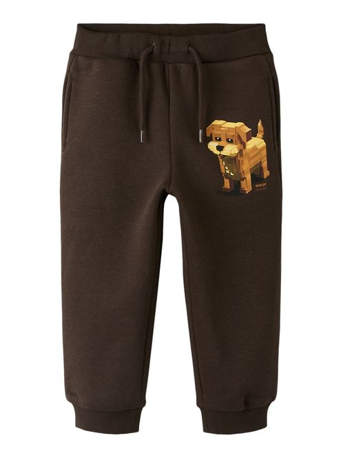 Hovedbilde Nmmsigurt brun joggebukse m/hund