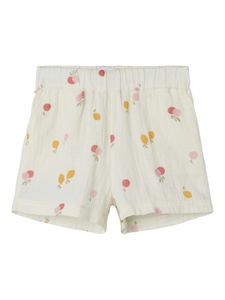 Bilde av Name it, Nmfhennia dus gul shorts m/ frukt