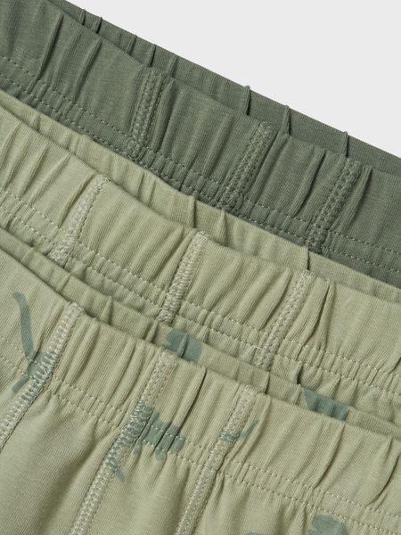 Name it, Nmmtights 3pk boxere i grønn farger m/dinosaur