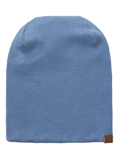 Hovedbilde Nknpmex dueblå ribbet lue