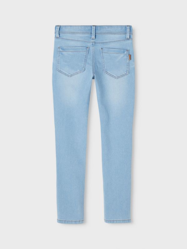Nkmsilas lyseblå xslim jeans 