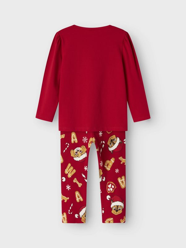 Nmfsarba rød Paw Patrol julepysj m/Skye