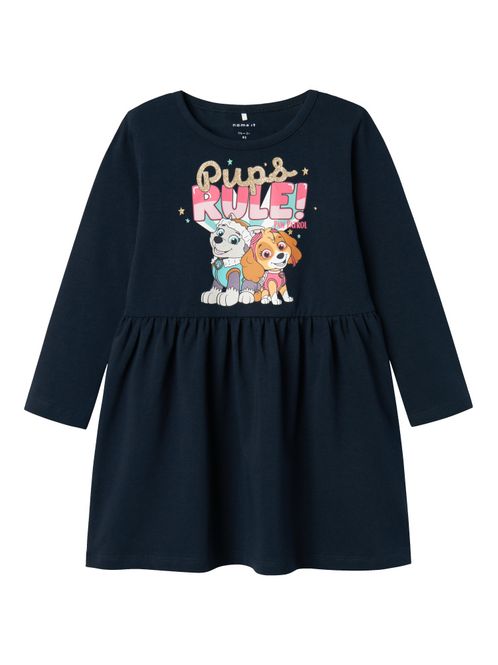 Hovedbilde Nmfdyma mørkeblå PawPatrol kjole