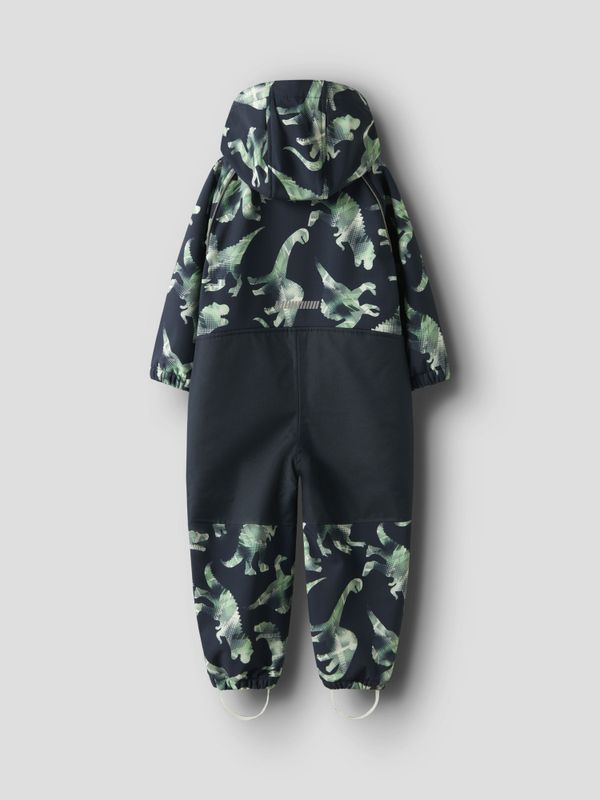 Nmmalfa08 mørkeblå softshelldress m/dinosaurer