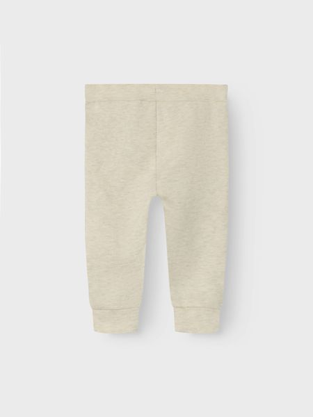 Name it, Nbmloxy beige melert joggebukse m/rev