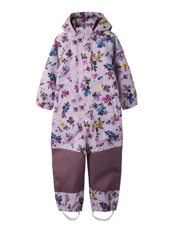 Nmfshell08 dus lilla skalldress m/blomster 