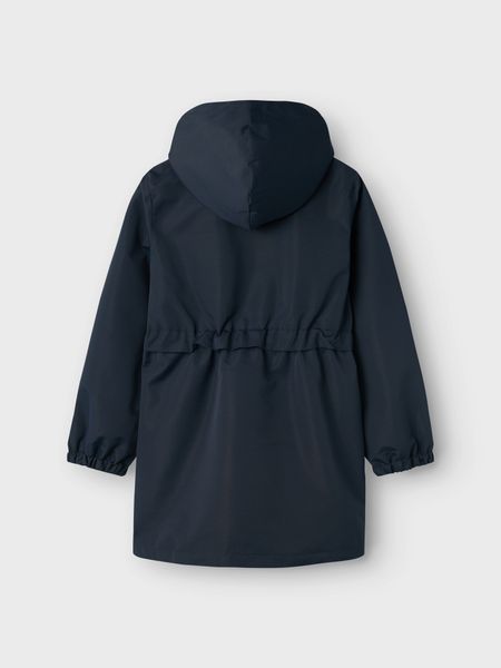 Name it, Nkfmalex08 mørkeblå lang skalljakke