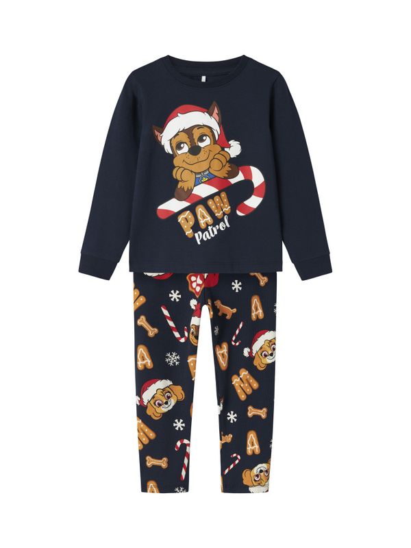 Nmmslava mørkeblå Paw Patrol julepysj