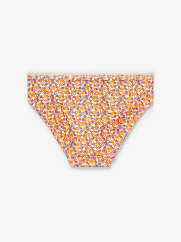 Nmfzummers oransje badetruse m/blomster