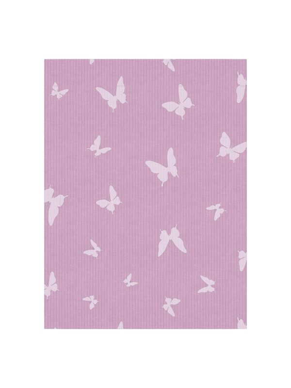 Name it, Nmfnightset rosa pysj med sommerfugler