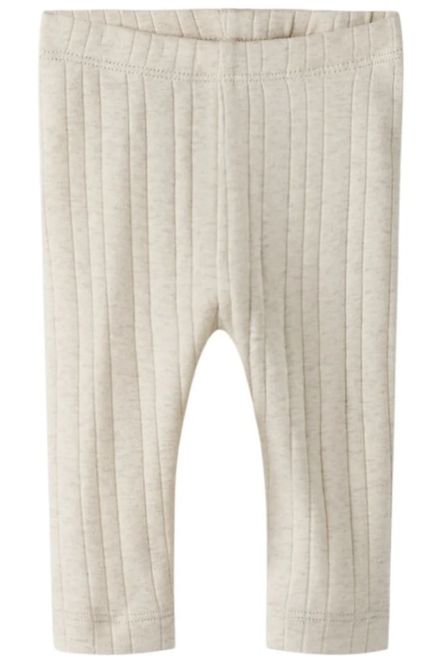 Hovedbilde Nbmfilus beige melert legging 