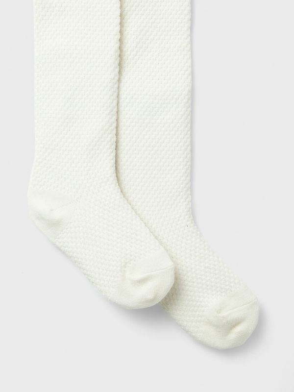 Nmfwakma offwhite strømpebukse