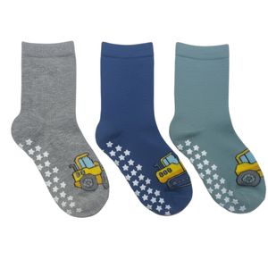 Hovedbilde Wiges, 3-pk antisklisokker med traktor og ...