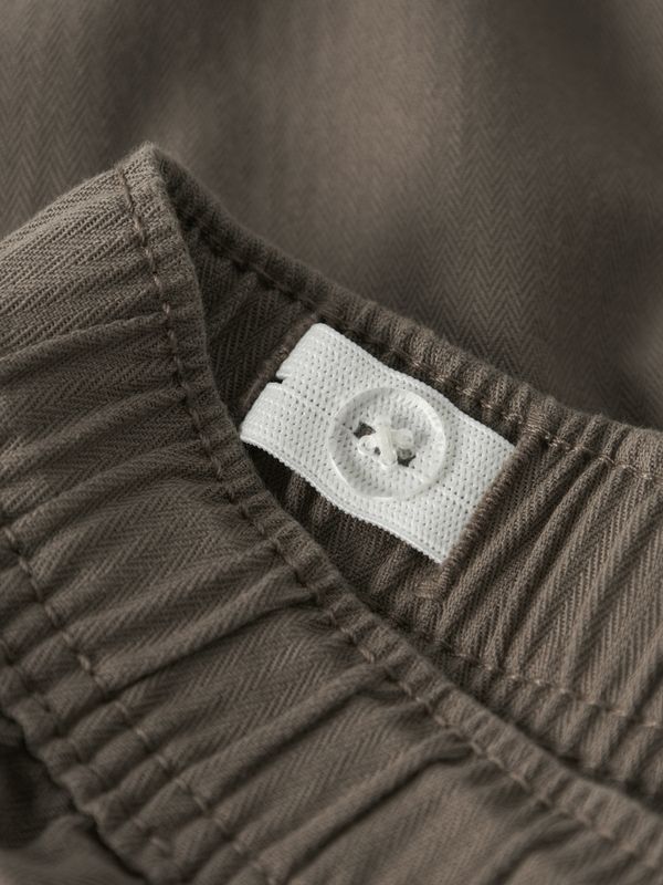 Nkmryan brun bomullsshorts