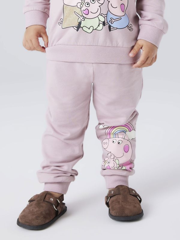 Nmfnori rosalilla Peppa Gris bukse