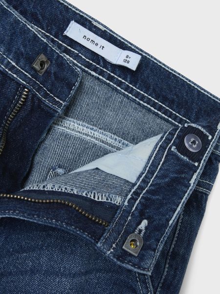 Name it, Nkmryan mørkeblå straight jeans