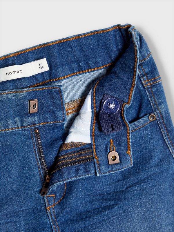 Name it, Nkfpolly mellomblå skinny jeans