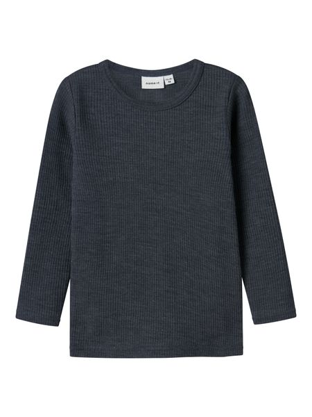 Name it, Nmnwax mørkeblå ullgenser