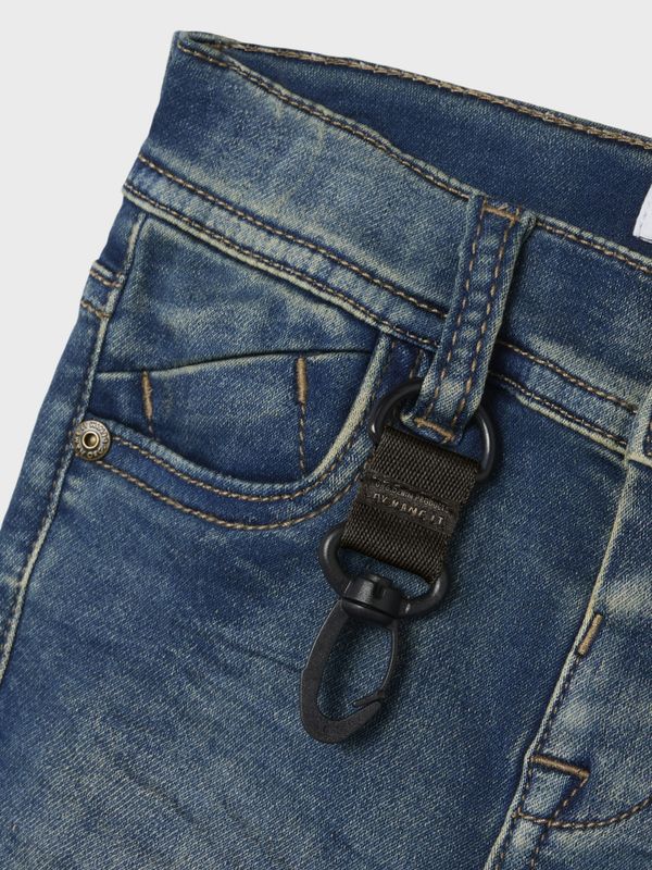 Nmmtheo blå sweat jeans