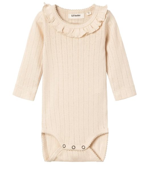 Lil'Atelier, Nbfrachel beige body m/krave