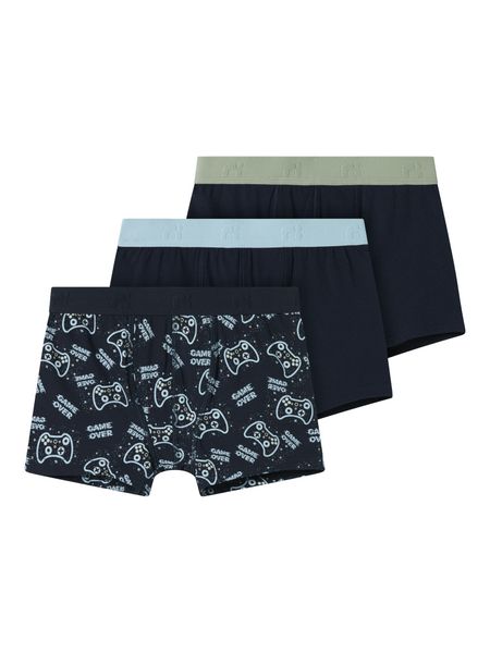 Name it, Nkmboxer 3pk mørkeblå boxere 