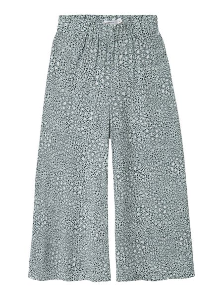 Name it, Nkfjilli grå/mørkeblå/hvit bukse/skjørt  m/leopard mønster