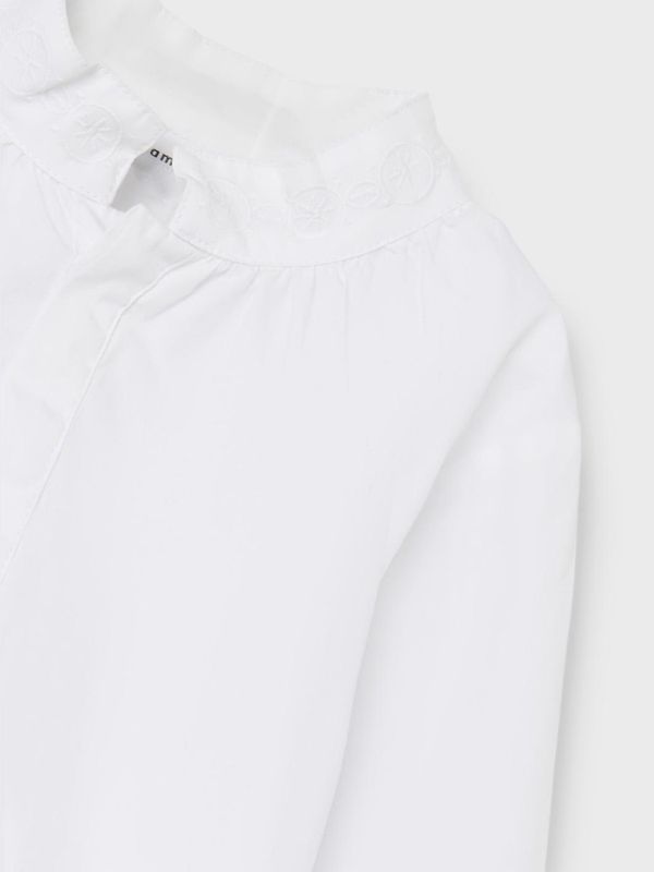 Name it, Nmmtoby hvit bunadsskjorte