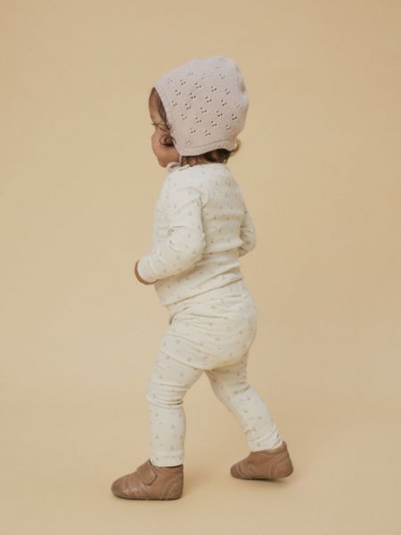 Lil'Atelier, Nbfgago offwhite body m/blomster