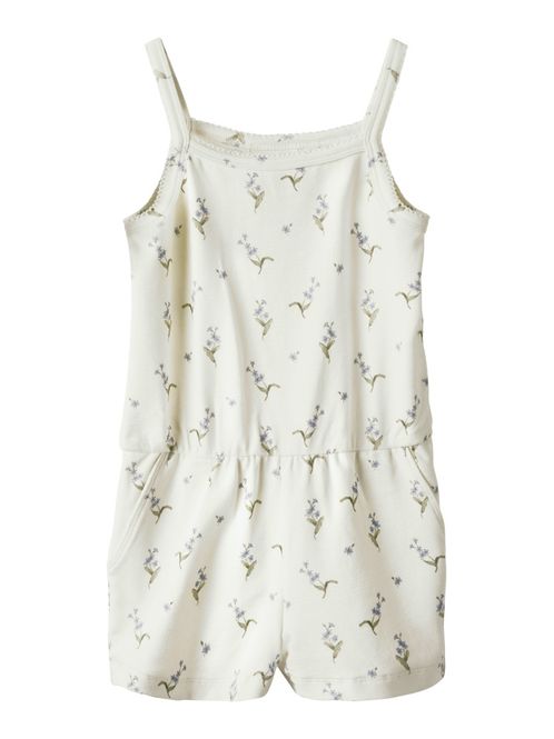 Hovedbilde Nmfgayo offwhite strapsuit m/blomster
