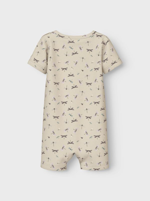 Nbfjoyane beige soldress med øyenstikkere