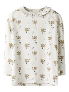 Hovedbilde Lil'Atelier, Nmflayo offwhite genser m/ feer